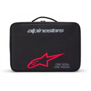 Alpinestars Supertech Vision sort og rødt brilleetui