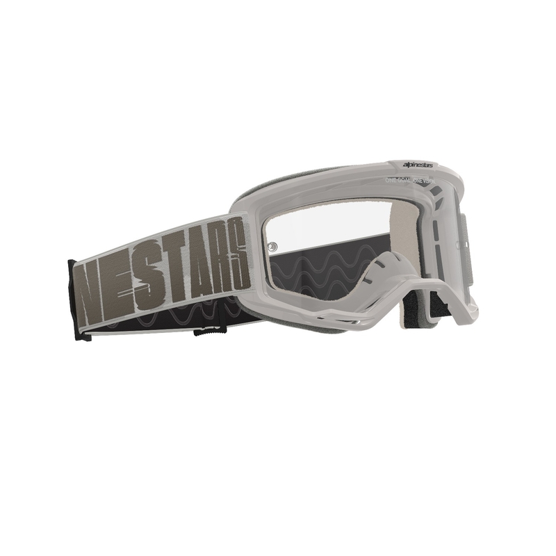 Alpinestars Vision 5 Hollow motocrossbriller sand med klar plexi