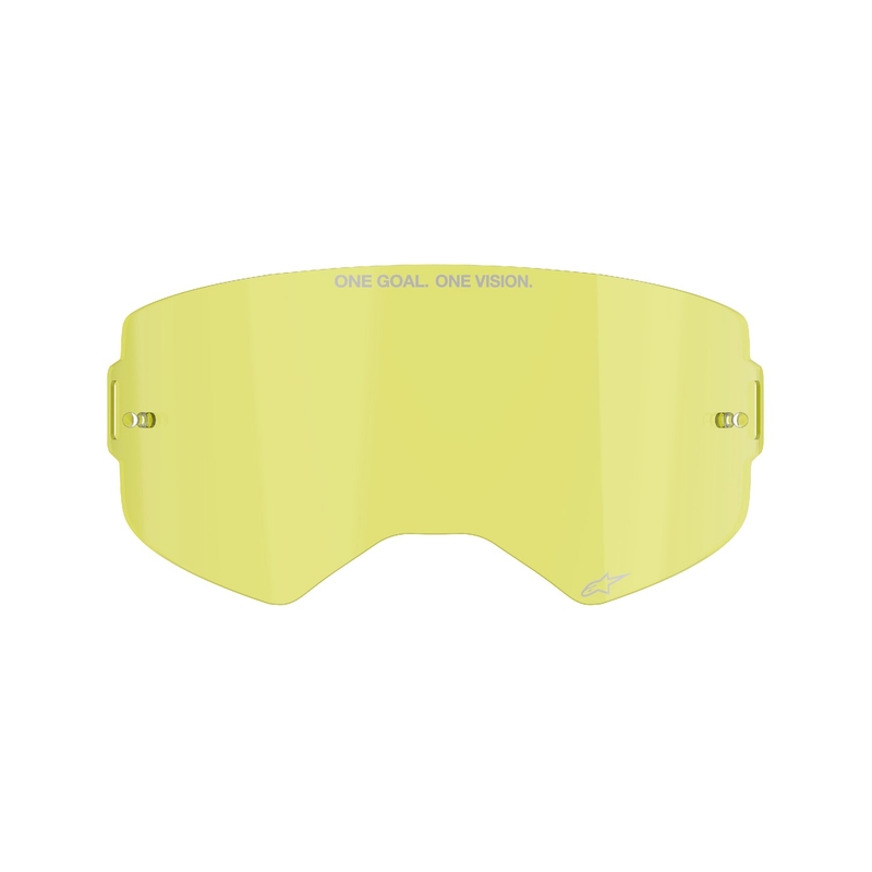 Plexi til Alpinestars Supertech beskyttelsesbriller gul
