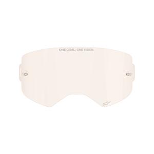 Plexi til Alpinestars Supertech light orange-brown-afterburn beskyttelsesbriller