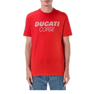 T-shirt Ducati Corse rød
