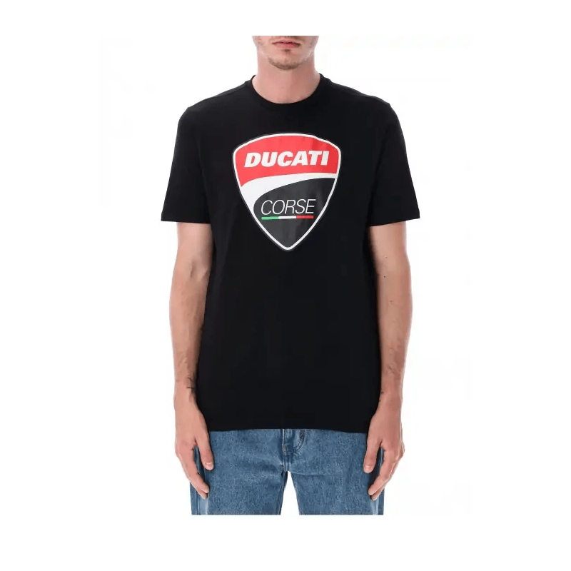 T-shirt Ducati Corse sort