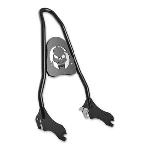 Passagerstøtte - Harley Sport Glide og Low Rider fra 2018 uden pude sort mat