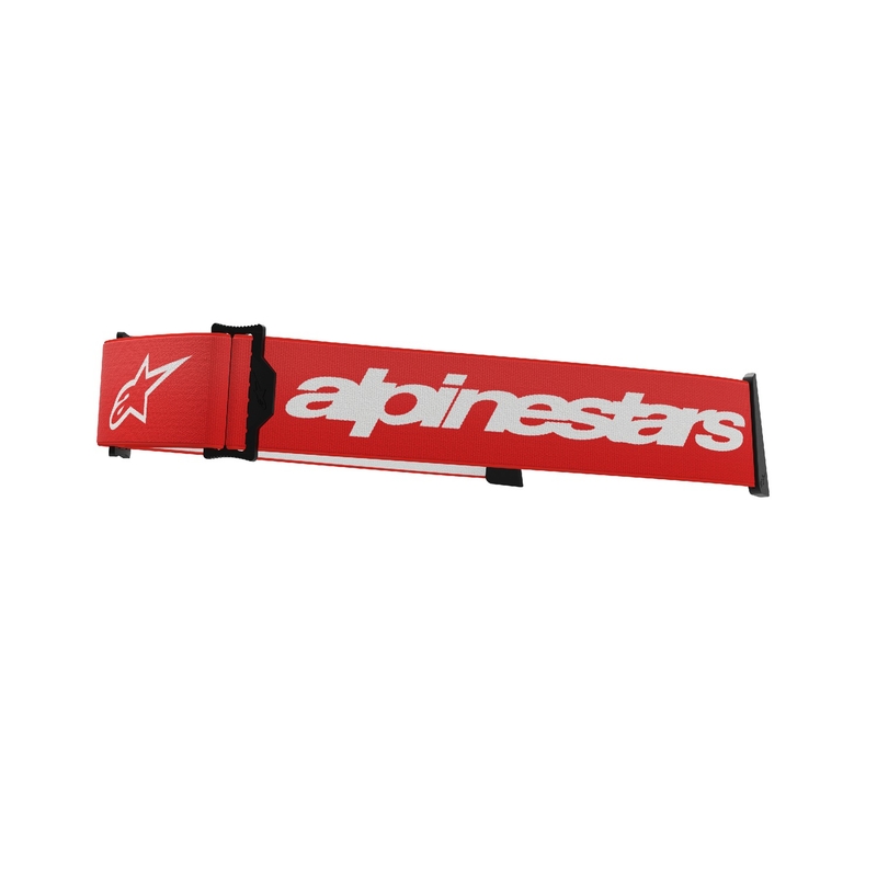Alpinestars Supertech/Vision 8 brillestrop rød og hvid