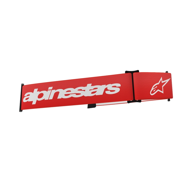 Alpinestars Supertech/Vision 8 brillestrop rød og hvid