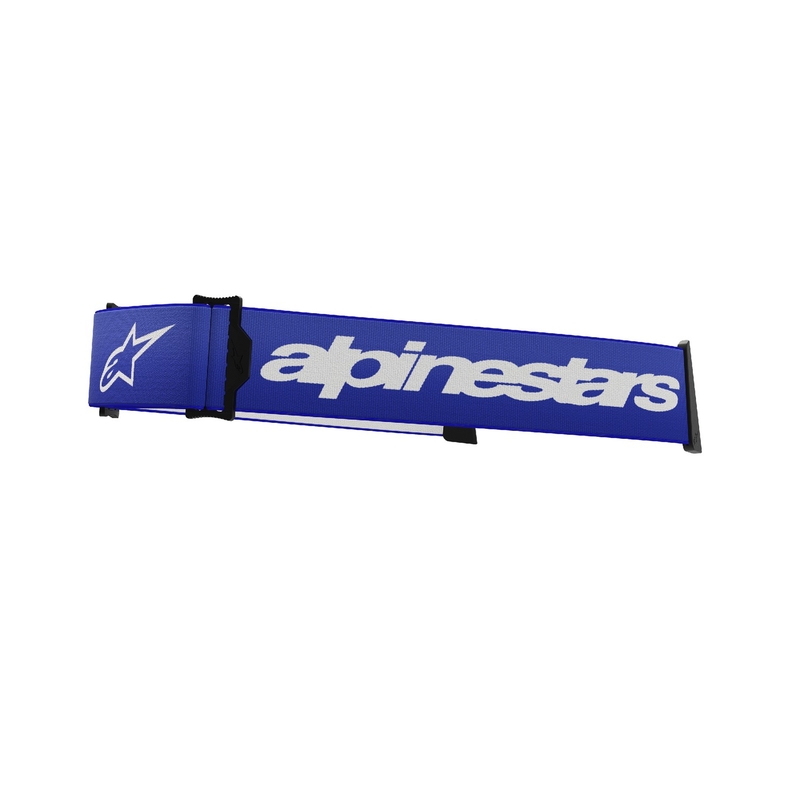Alpinestars Supertech/Vision 8 blå/hvid brillestrop
