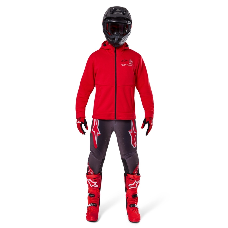 Alpinestars Racer MX Fleece rød