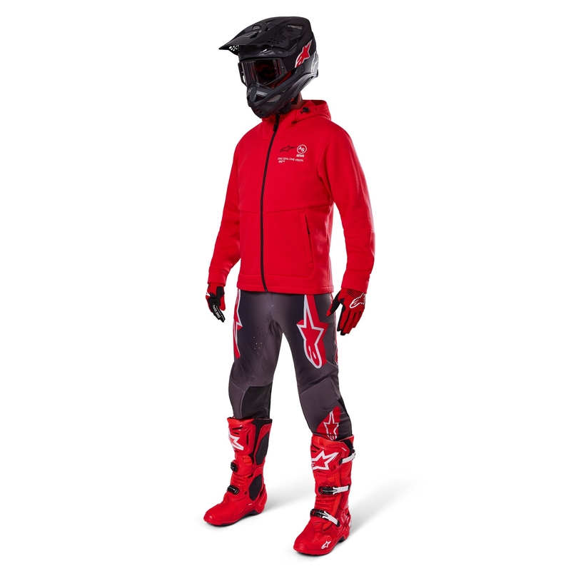 Alpinestars Racer MX Fleece rød