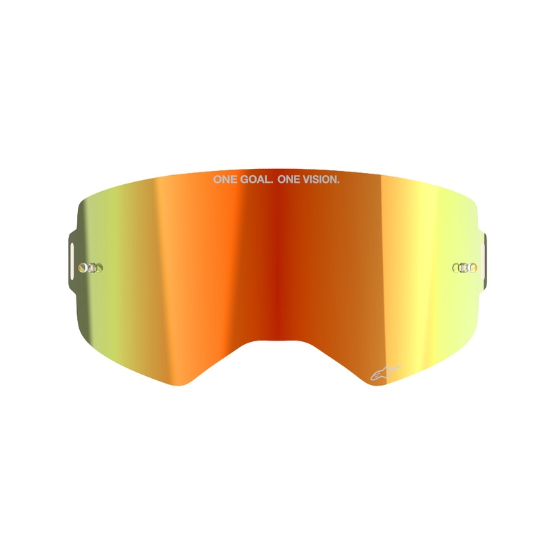 Plexiglas til Alpinestars Supertech Absolute Vision™ beskyttelsesbriller spejlrød