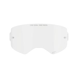 Plexiglas til Alpinestars Supertech beskyttelsesbriller klar