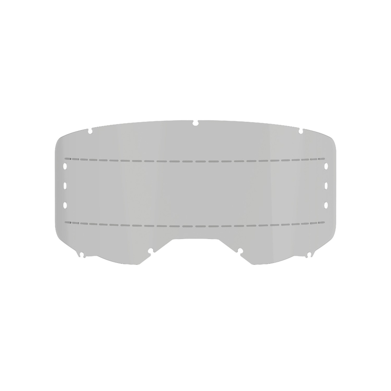 Plexiglas til Alpinestars Vision 8/5/3 beskyttelsesbriller til afrulningssystem røg