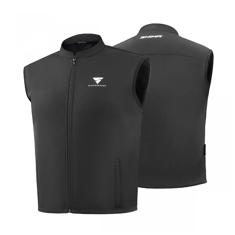 Softshell-vest Shima Windbreaker sort