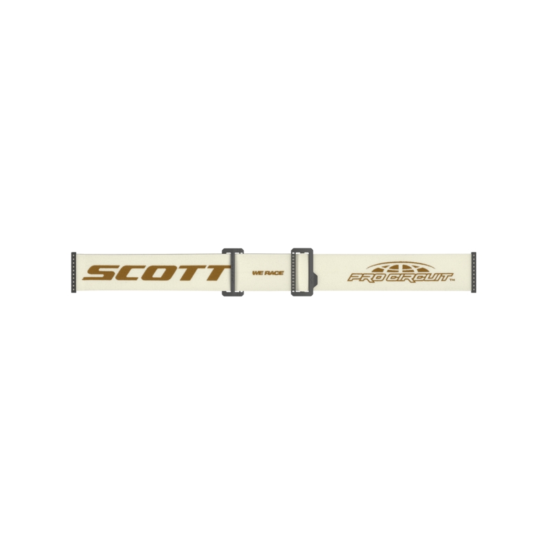 Motocrossbrille SCOTT Prospect PRO Circuit AMP beige-brun med guldplexi