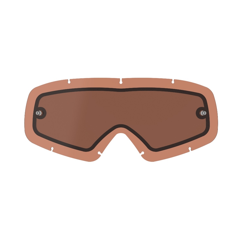 Alpinestars Vision Youth dobbelt antifog orange-brun-afterburn