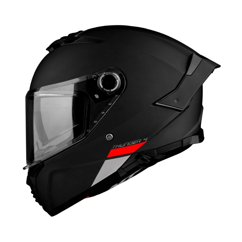 Fullface motorcykelhjelm MT FF118SV Thunder 4 SV sort mat - II. kvalitet