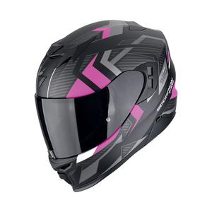 Integreret motorcykelhjelm Scorpion EXO-520 EVO AIR SENSUS mat sort-pink