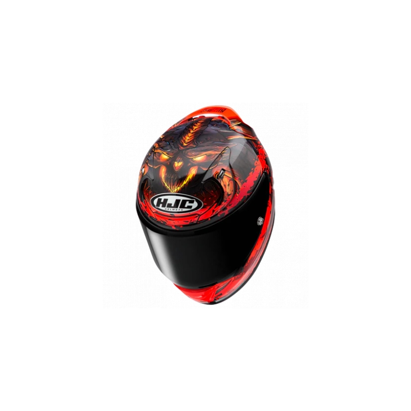 Integralhjelm HJC RPHA 12 Diablo Blizzard rød udsalg