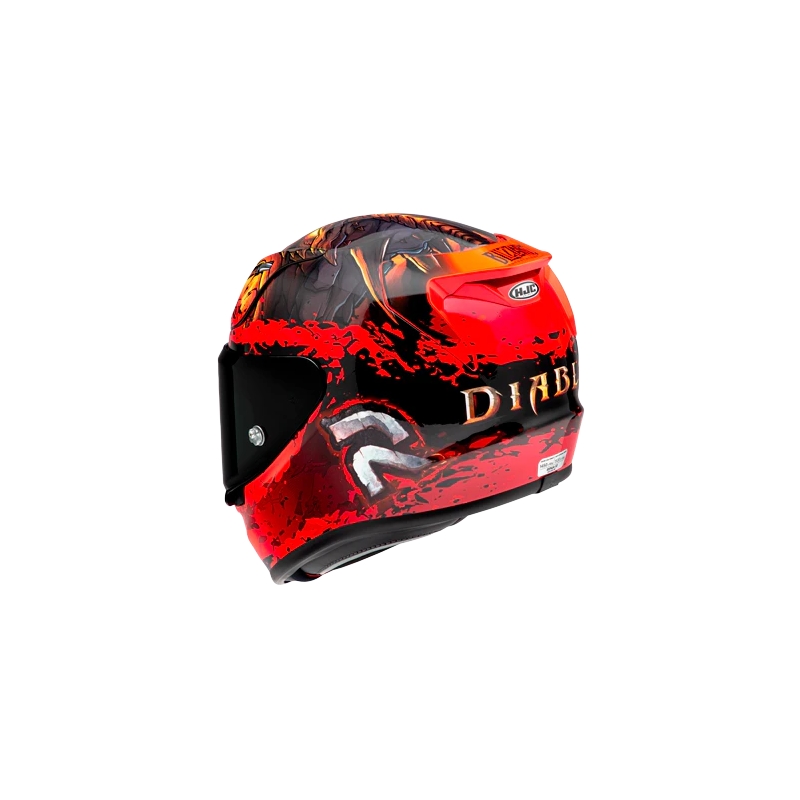 Integralhjelm HJC RPHA 12 Diablo Blizzard rød udsalg