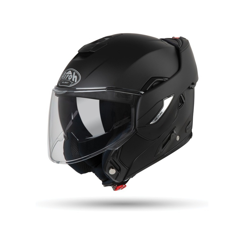 Modulær motorcykelhjelm Airoh REV 19 Farve mat sort