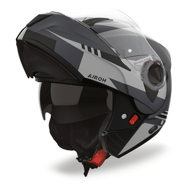 Flip-up motorcykelhjelm Airoh SPECKTRE Clever mat antracit