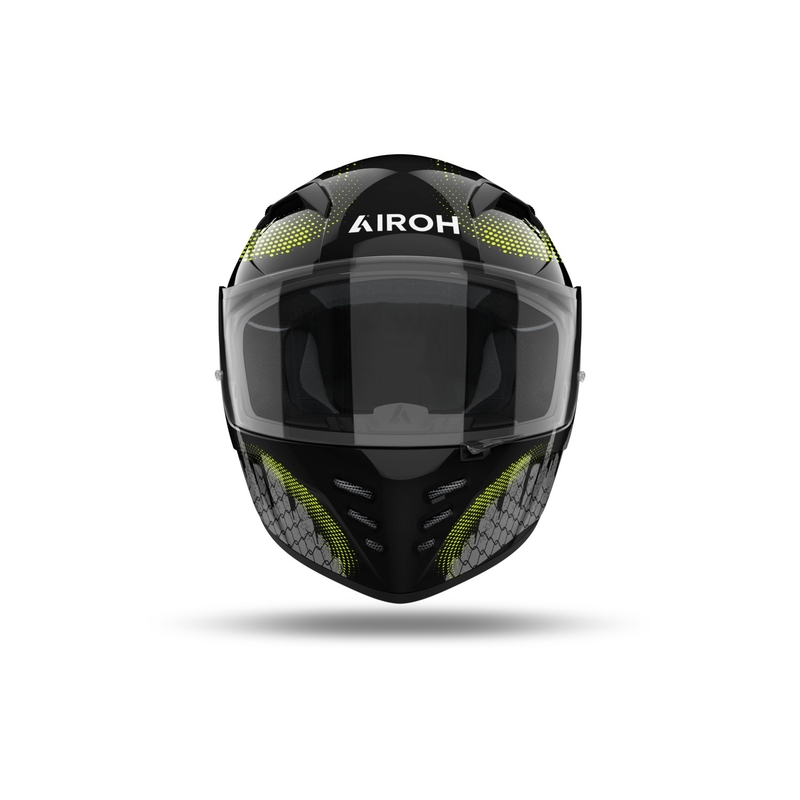 Integreret motorcykelhjelm Airoh CONNOR Gamer sort-grå-fluogul
