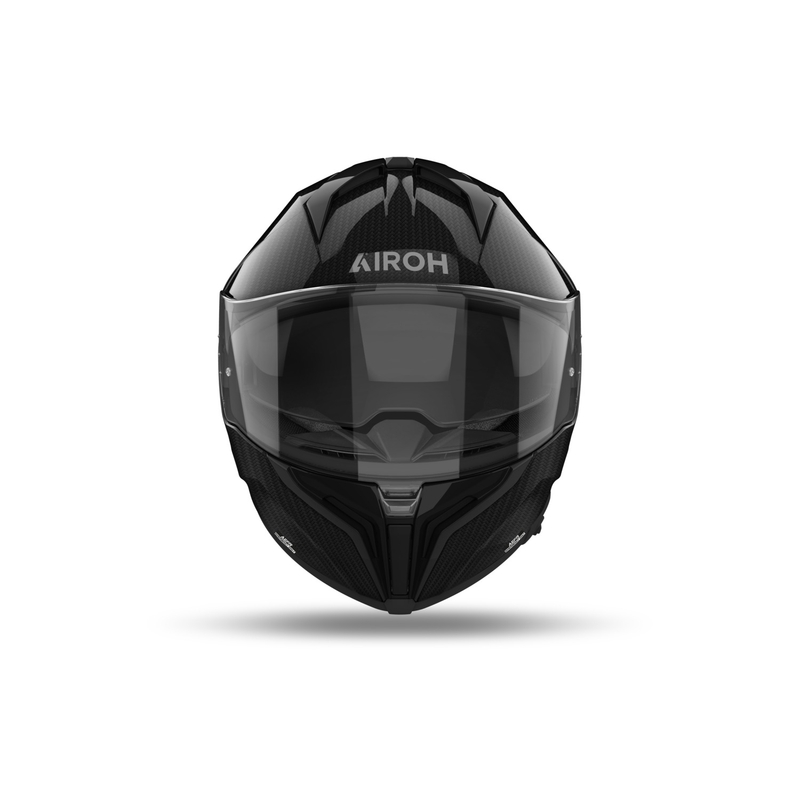 Integreret motorcykelhjelm Airoh MATRYX Carbon sort