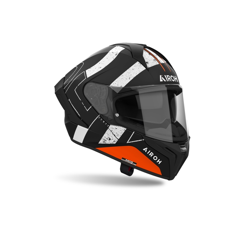 Integreret motorcykelhjelm Airoh MATRYX Scope mat orange