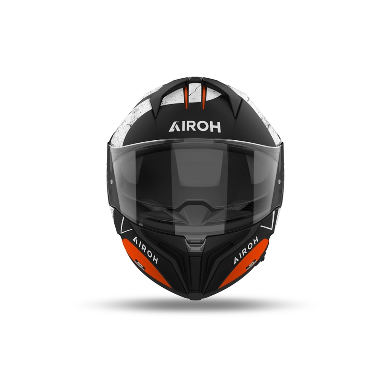 Integreret motorcykelhjelm Airoh MATRYX Scope mat orange