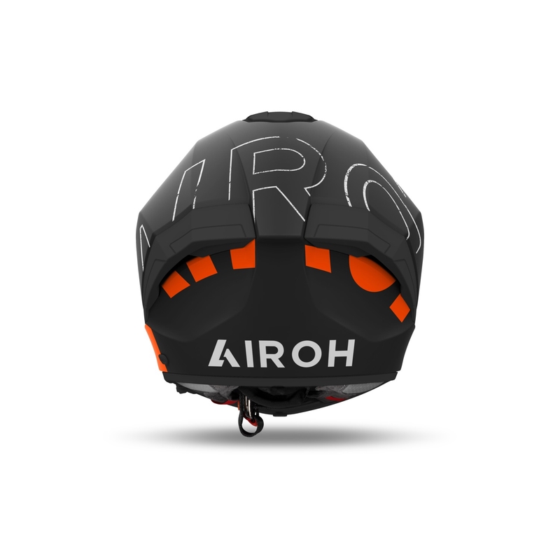 Integreret motorcykelhjelm Airoh MATRYX Scope mat orange