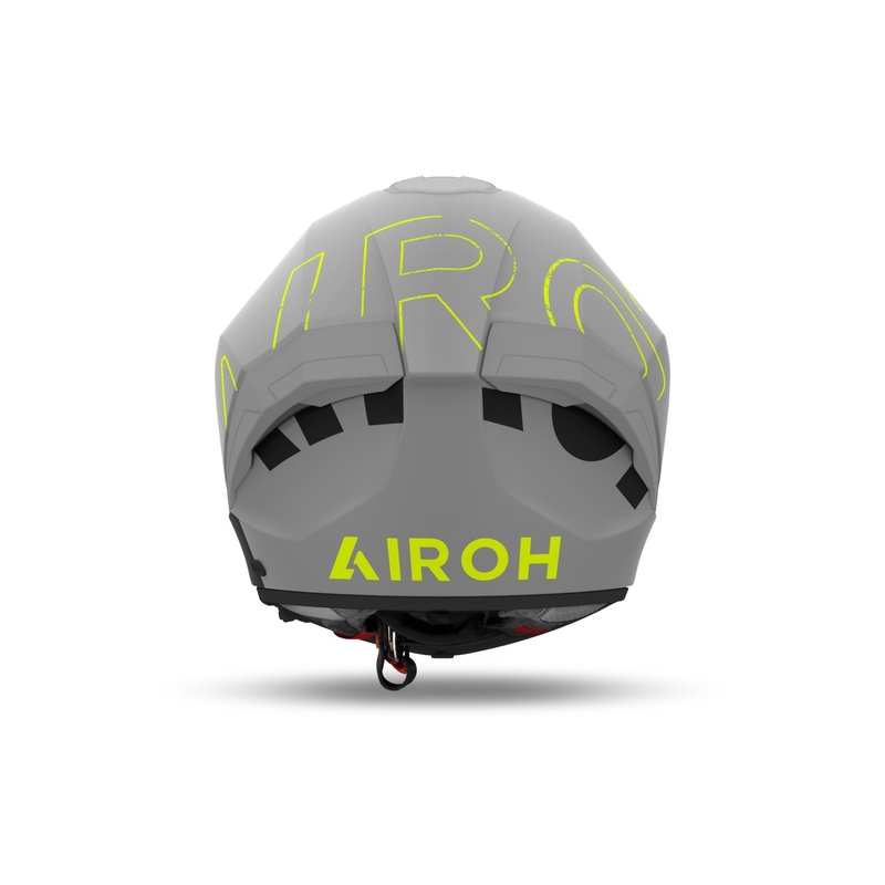 Integreret motorcykelhjelm Airoh MATRYX Scope mat gul