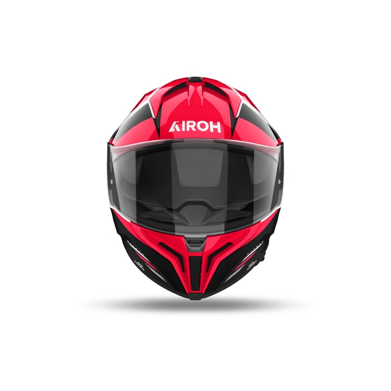 Integreret motorcykelhjelm Airoh MATRYX Thron rød