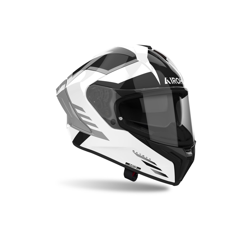 Integreret motorcykelhjelm Airoh MATRYX Thron hvid