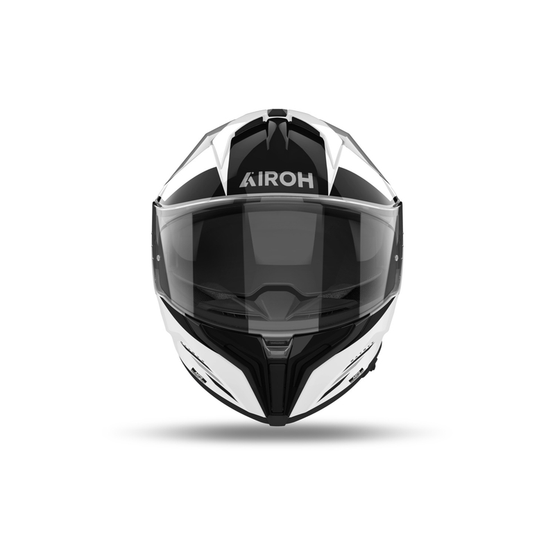 Integreret motorcykelhjelm Airoh MATRYX Thron hvid