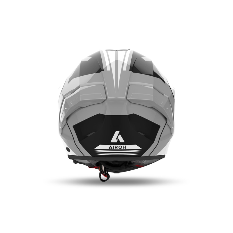 Integreret motorcykelhjelm Airoh MATRYX Thron hvid