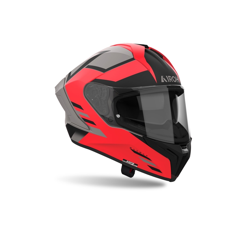 Integreret motorcykelhjelm Airoh MATRYX Thron mat orange