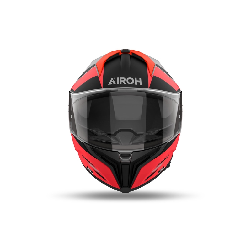 Integreret motorcykelhjelm Airoh MATRYX Thron mat orange
