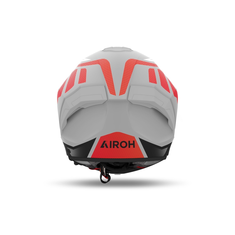 Integreret motorcykelhjelm Airoh MATRYX Rider mat rød