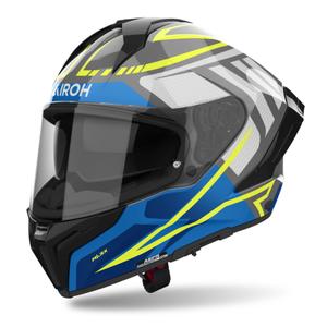 Integreret motorcykelhjelm Airoh MATRYX Rider blank blå