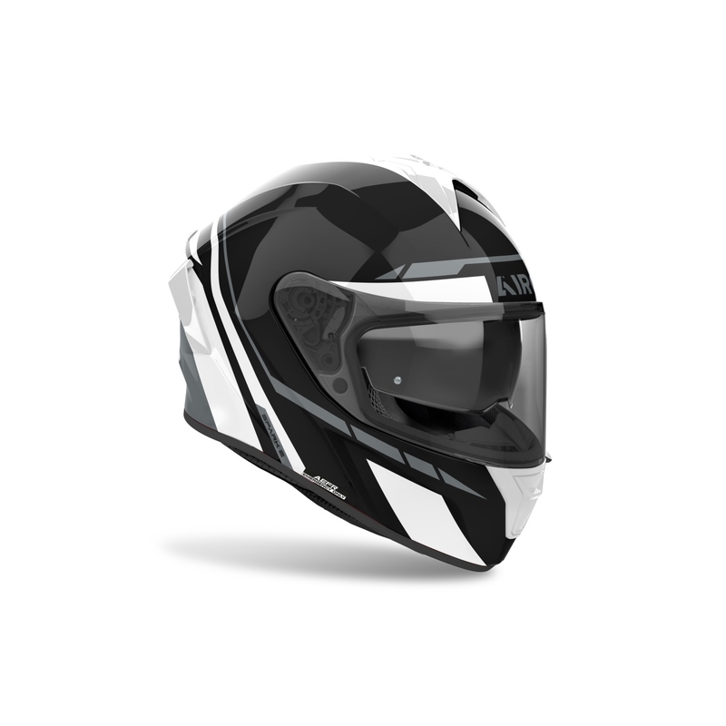 Integreret motorcykelhjelm Airoh SPARK 2 Spinner blank hvid