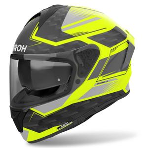 Integreret motorcykelhjelm Airoh SPARK 2 Zenith mat gul