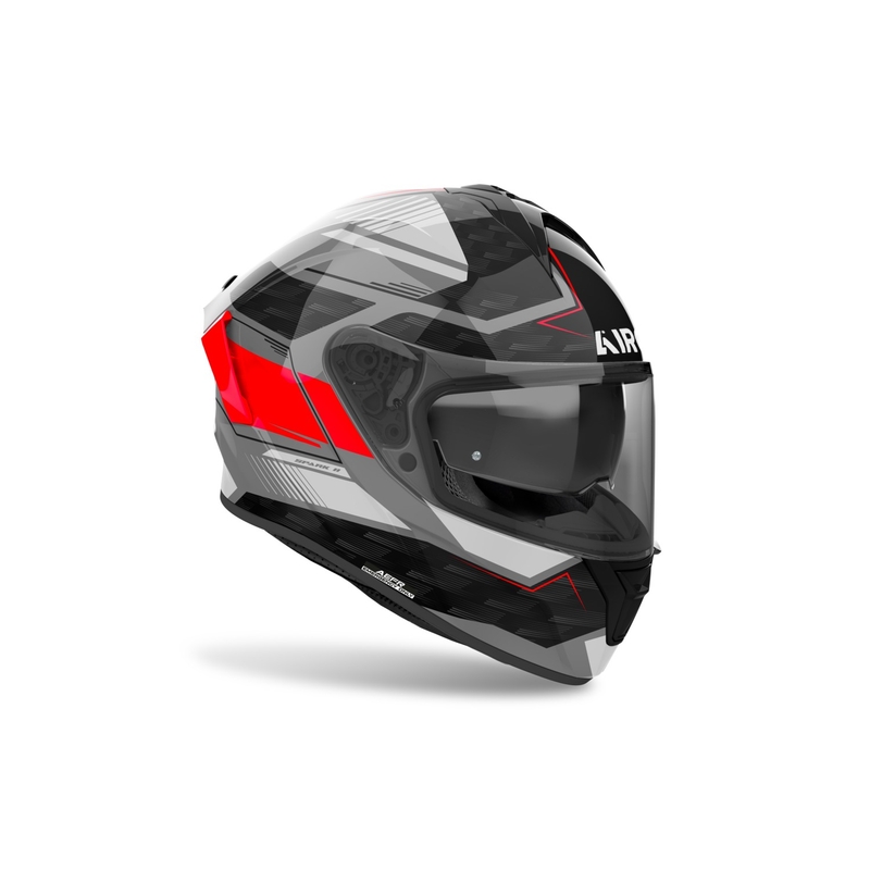 Integreret motorcykelhjelm Airoh SPARK 2 Zenith blank rød