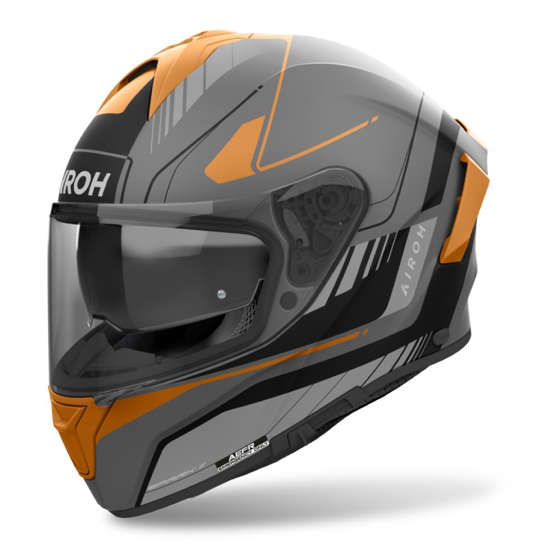 Integreret motorcykelhjelm Airoh SPARK 2 Chrono mat guld