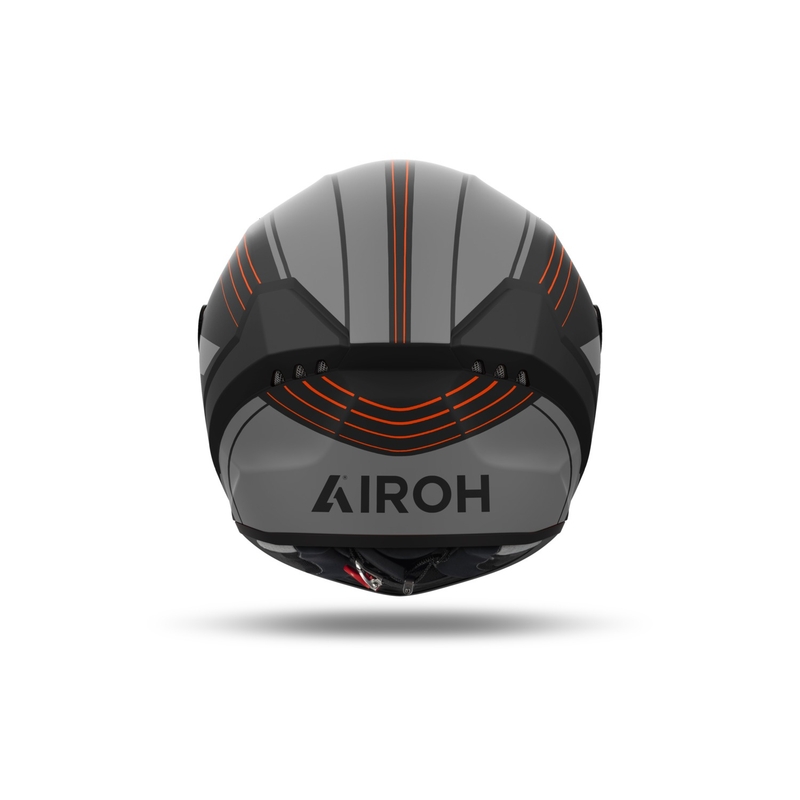 Integreret motorcykelhjelm Airoh CONNOR Achieve mat orange