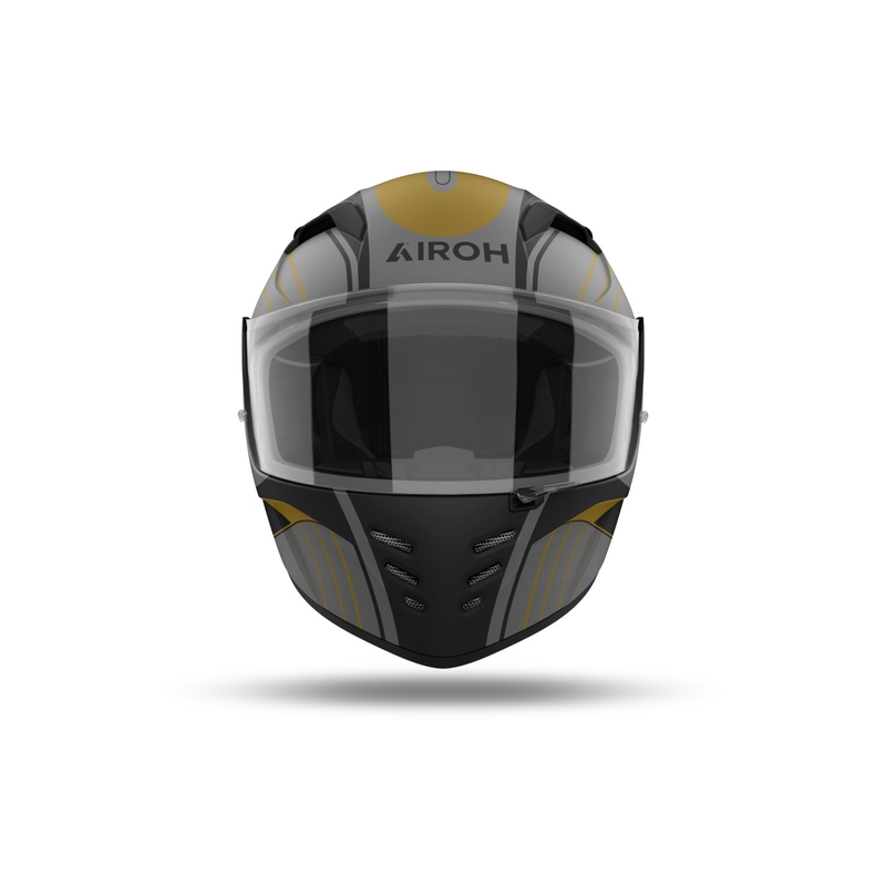 Integreret motorcykelhjelm Airoh CONNOR Achieve mat guld