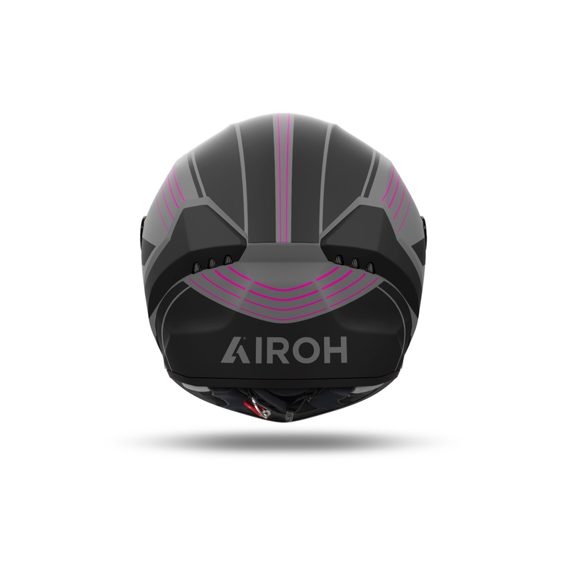 Integreret motorcykelhjelm Airoh CONNOR Achieve mat pink