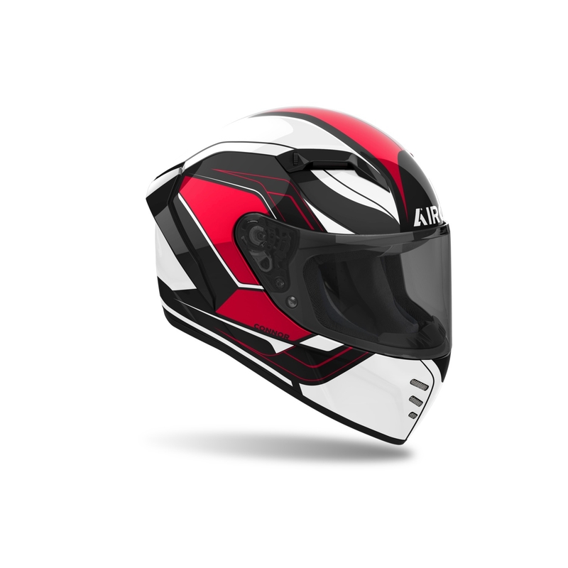Integreret motorcykelhjelm Airoh CONNOR Dunk blank rød