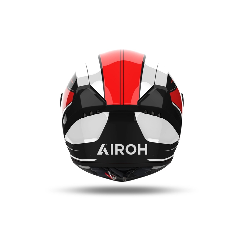 Integreret motorcykelhjelm Airoh CONNOR Dunk blank rød