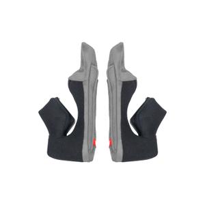 Indvendige kindpuder til Airoh CONNOR-hjelme sort-grå