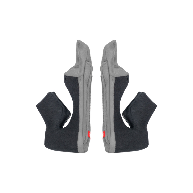 Indvendige kindpuder til Airoh CONNOR-hjelme sort-grå