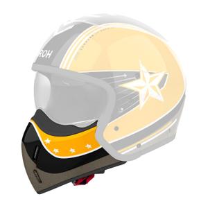 Hagebeskytter til Airoh J110 Command-hjelme, blank gul